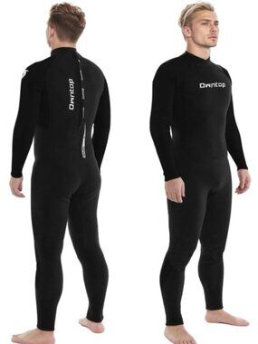 Neoprene Wet Suit Large Women's 3mm Full Length NWT Black Cottagecore  Diving